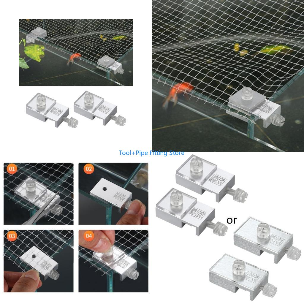 Aquarium Fish Jump Guard - F92B 2 Cái Bể Cá Kẹp