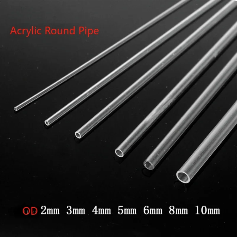 Aquarium Fish House - Transparent Acrylic Round Pipe for Fish