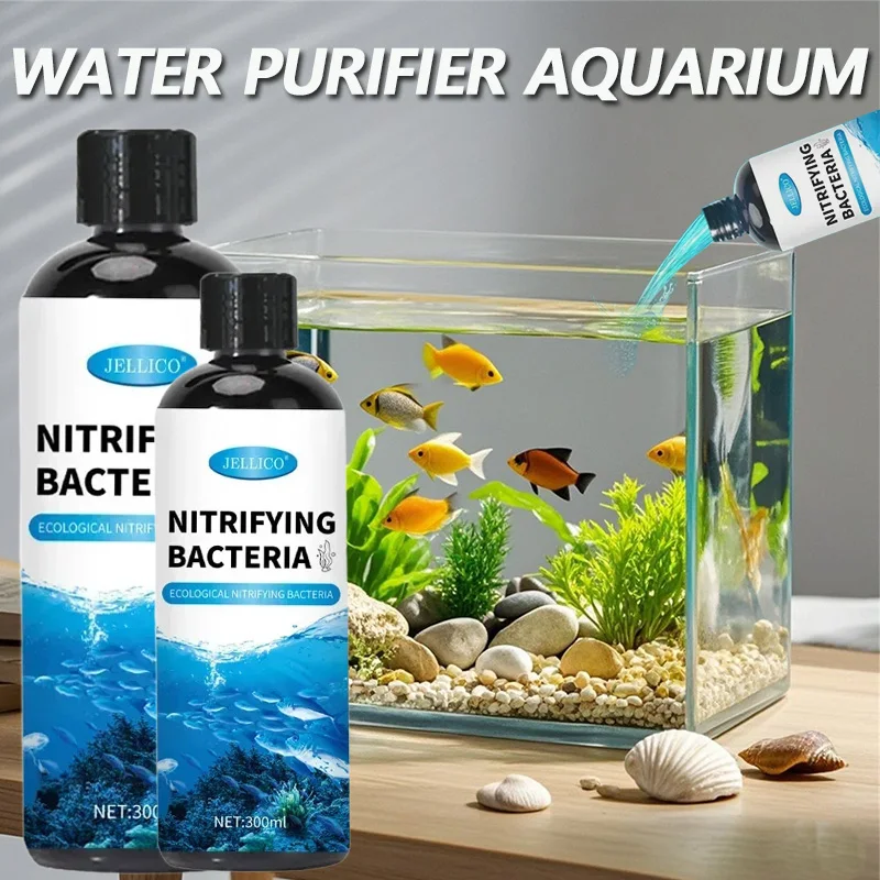 Aquarium Fish House - 300ml Nitrifying Bacteria Liquid Fish Tank