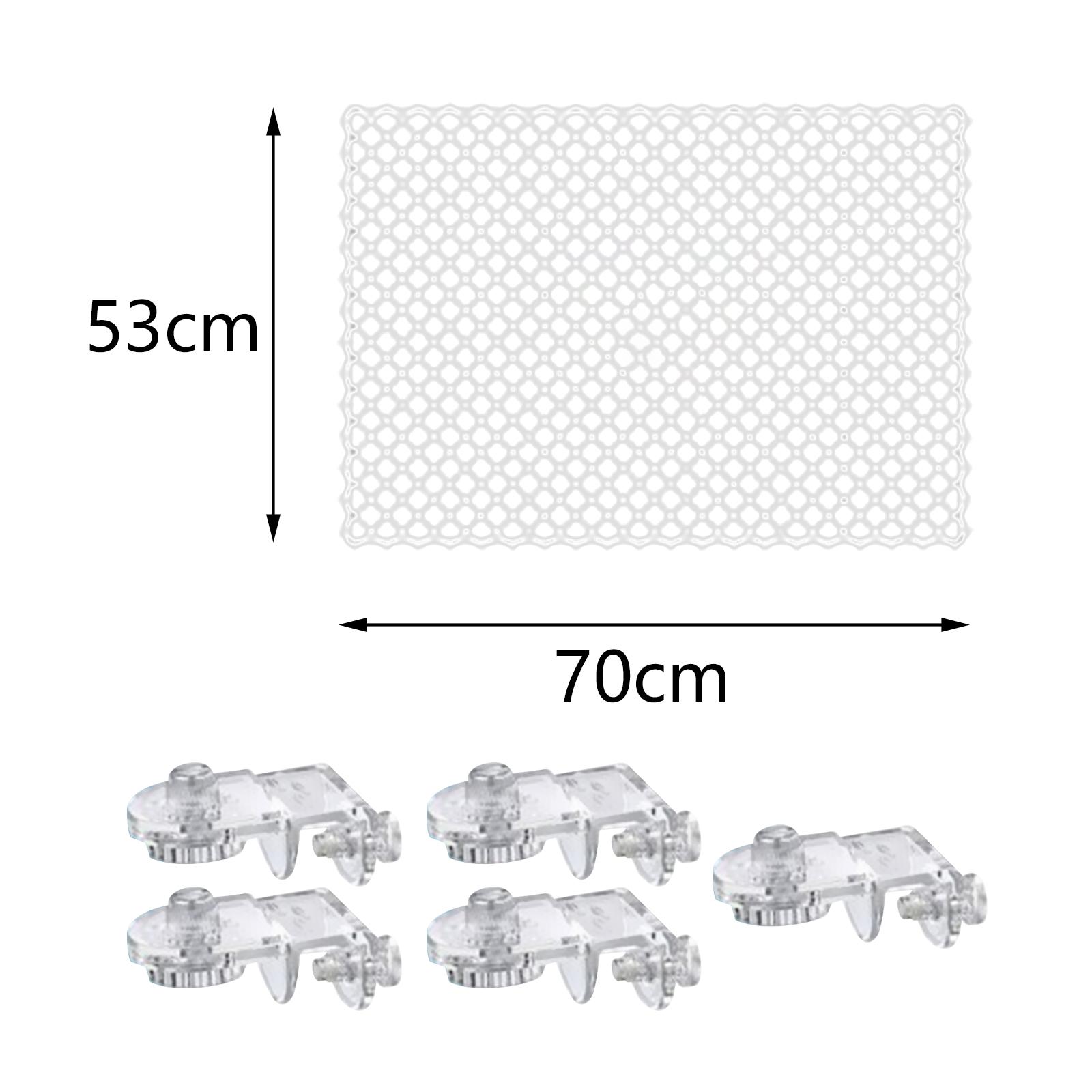 Transparent Mesh Aquarium Scre - đánh giá và giá Aquarium Fish Jump Guard