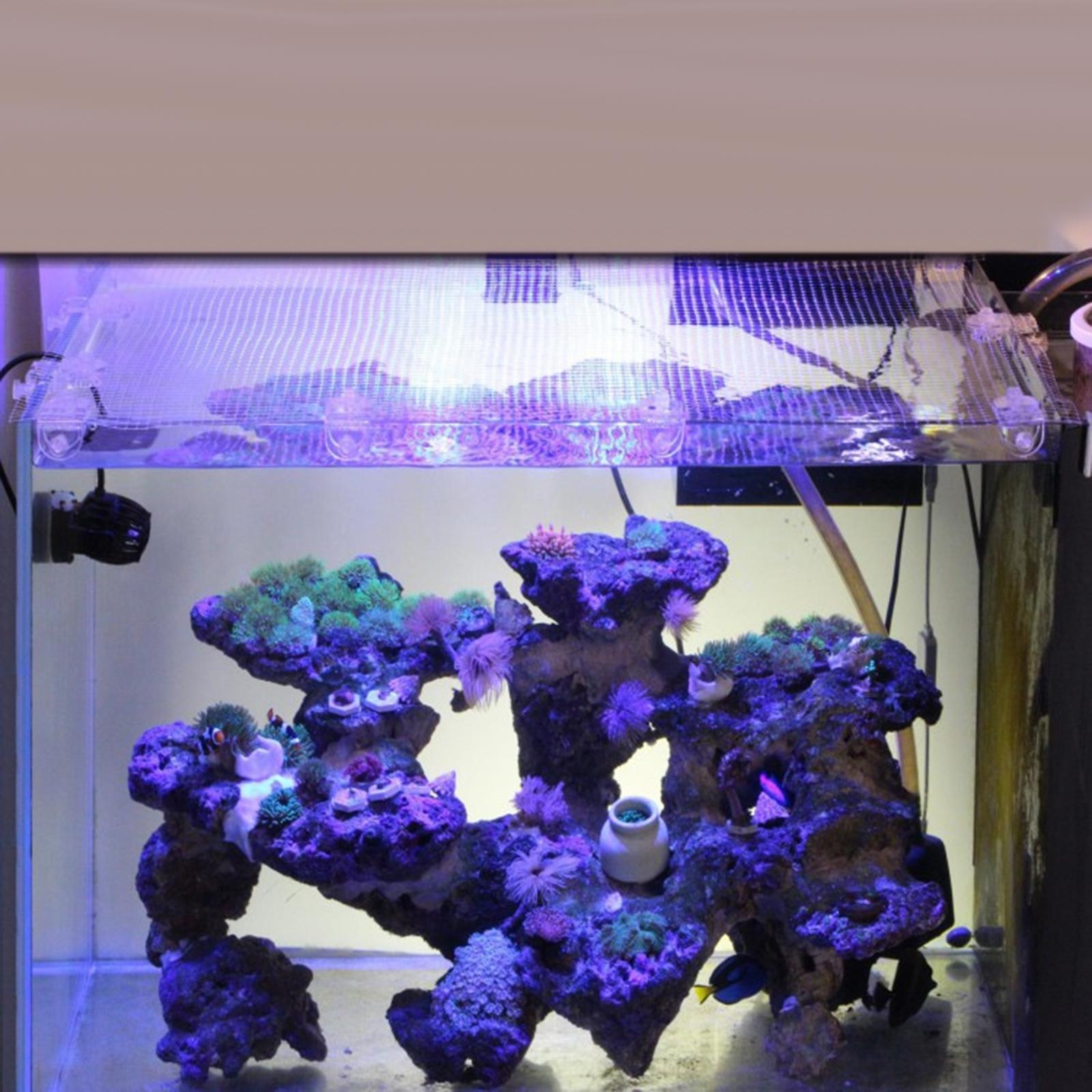 Transparent Mesh Aquarium Scre - đánh giá và giá Aquarium Fish Jump Guard