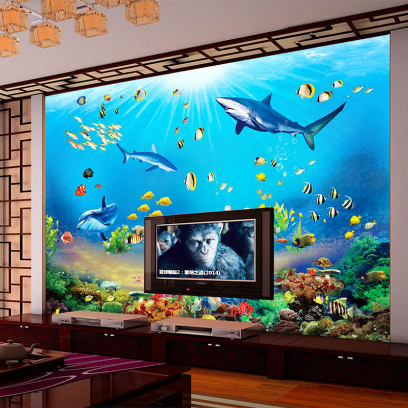 Papel Pintado Photo Wallpaper  - đánh giá và giá Aquarium Fish Live Wallpaper