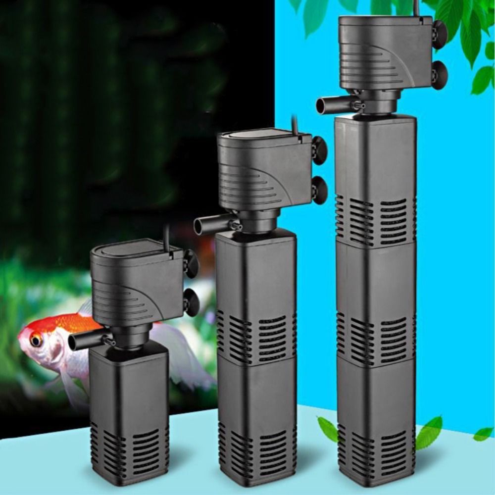Plastic 3 in 1 Fish Tank Filte - đánh giá và giá Fish Tank Filter Aquarium