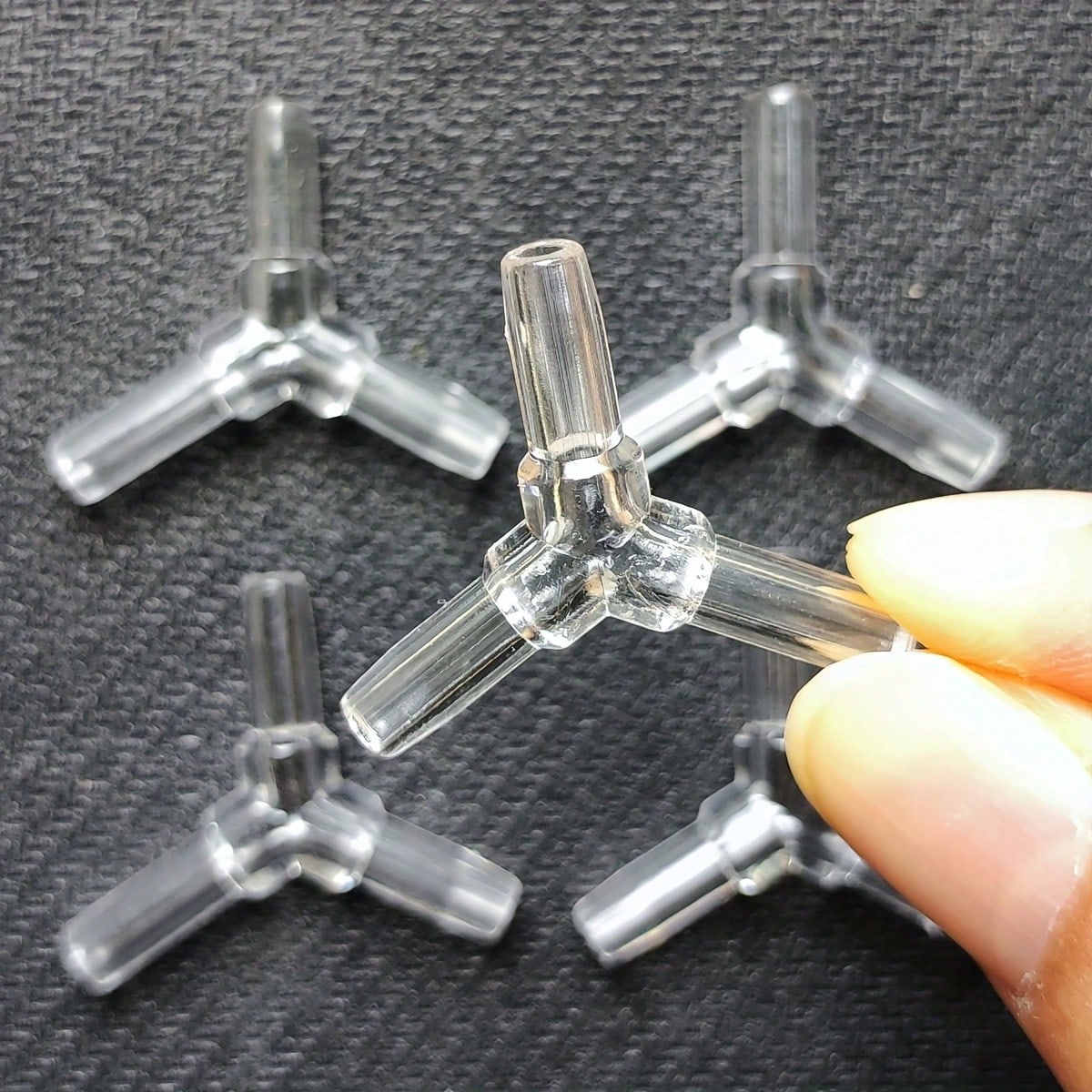 10 Pcs 4mm  Clear Plastic Aqua - đánh giá và giá Fish Toy In Aquarium