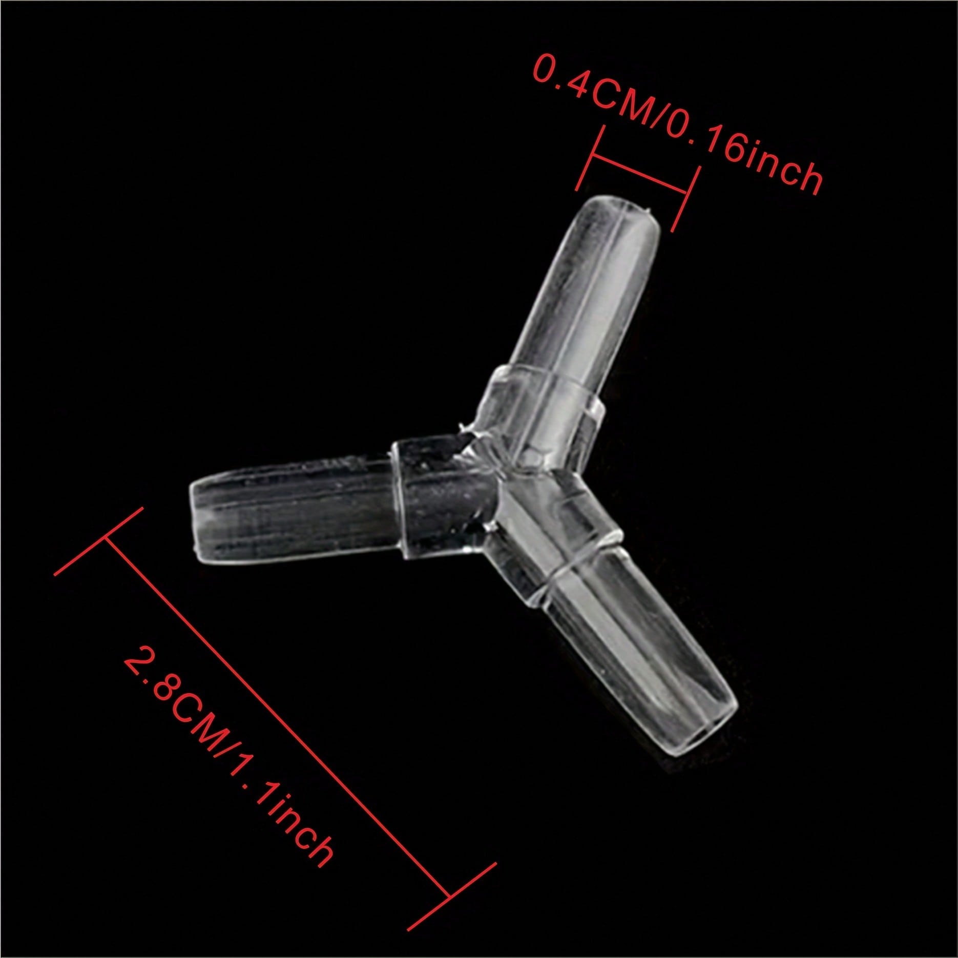 10 Pcs 4mm  Clear Plastic Aqua - đánh giá và giá Fish Toy In Aquarium