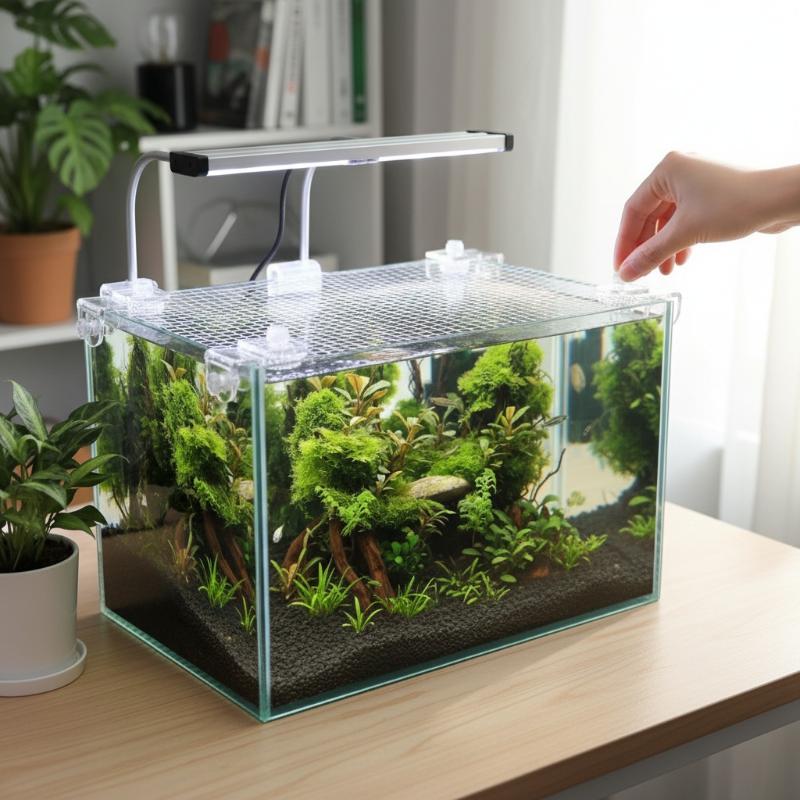 1Pcs Fish Tank Net Anti Jumpin - đánh giá và giá Aquarium Fish Jump Guard