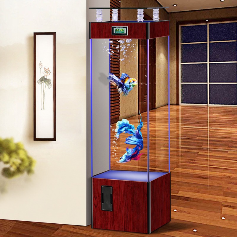 Ultra-clear glass fish tank, n - đánh giá và giá Aquarium Fish Goldfish