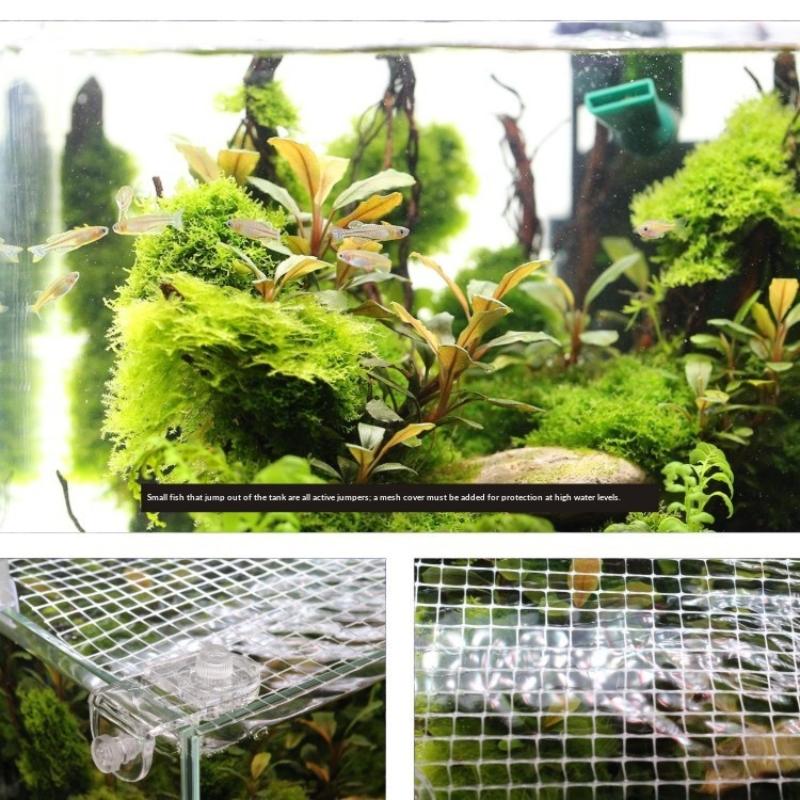 (BF06)1Pcs Fish Tank Net Anti  - đánh giá và giá Aquarium Fish Jump Guard