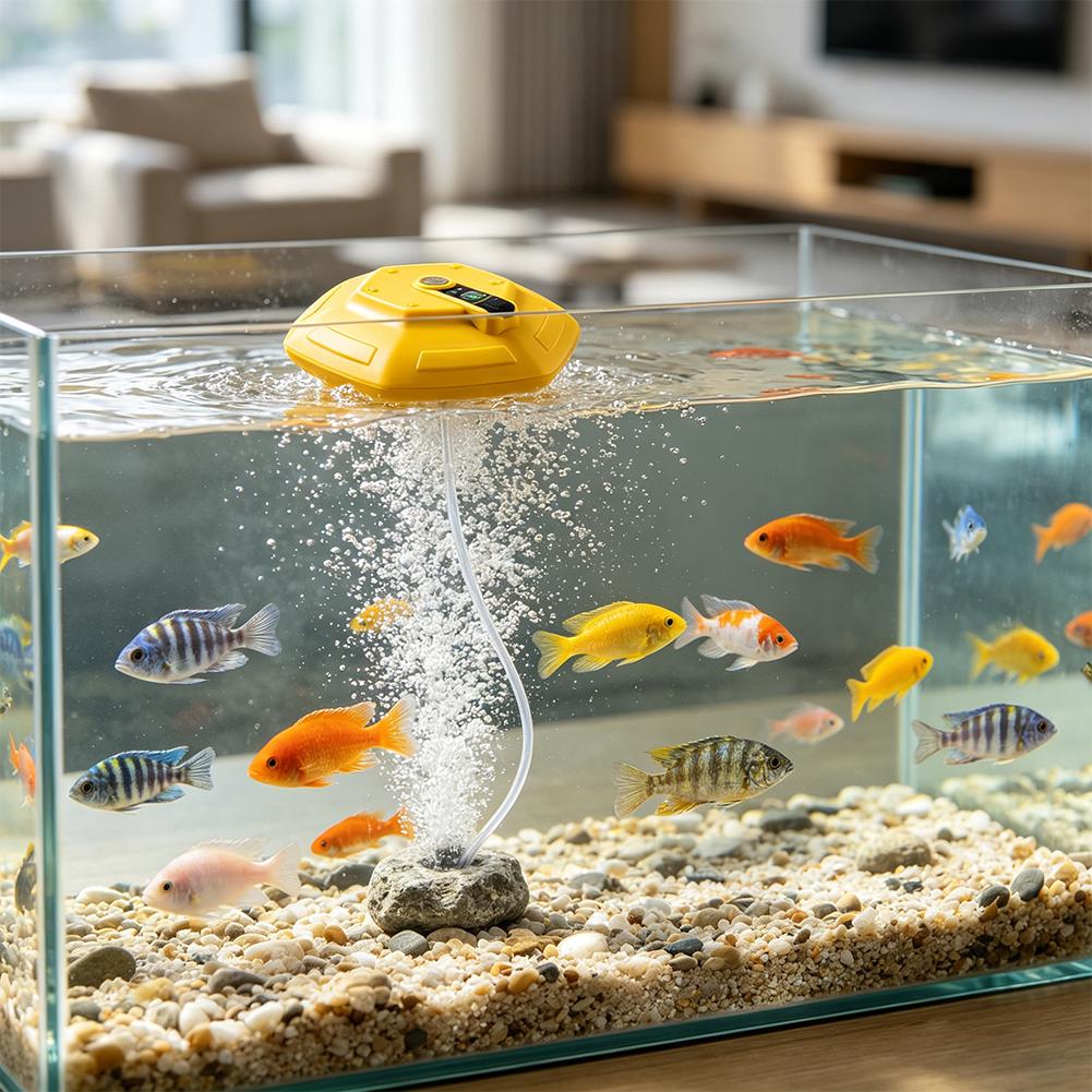 Wireless Rechargeable Aquarium - đánh giá và giá Aquarium Fish Fishing