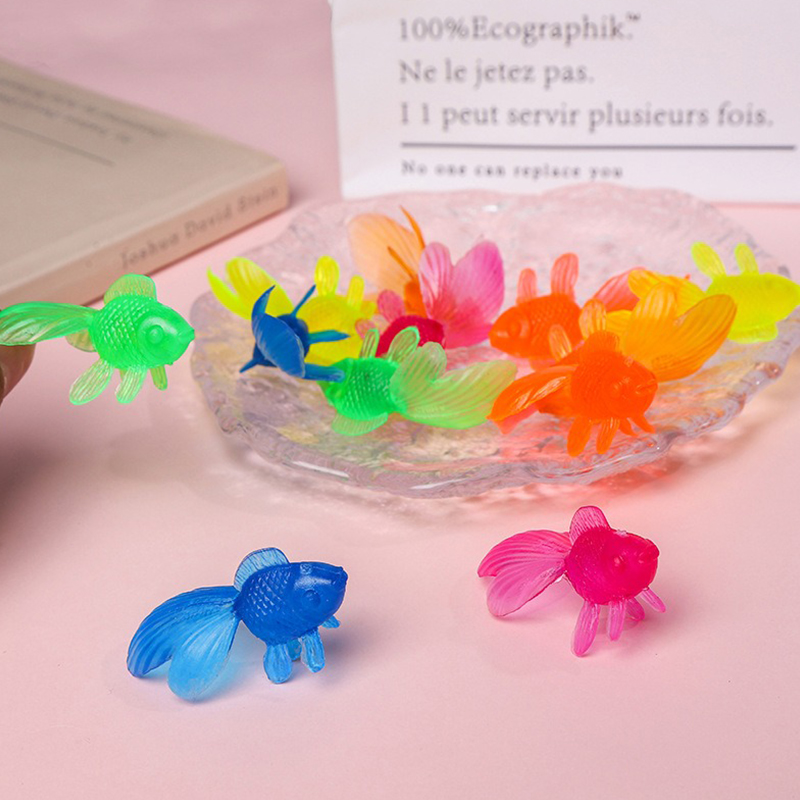 10/20PCS Plastic Goldfish with - đánh giá và giá Aquarium Fish Goldfish