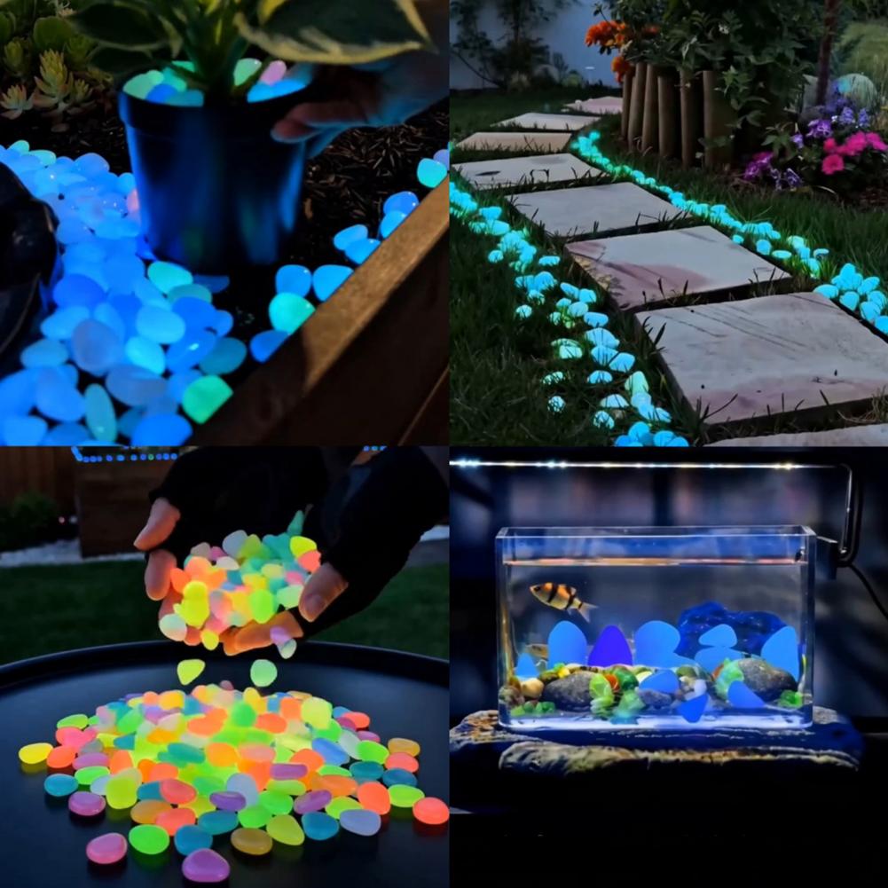 Glow-in-the-Dark Resin Pebbles - đánh giá và giá Fish Aquarium Guide