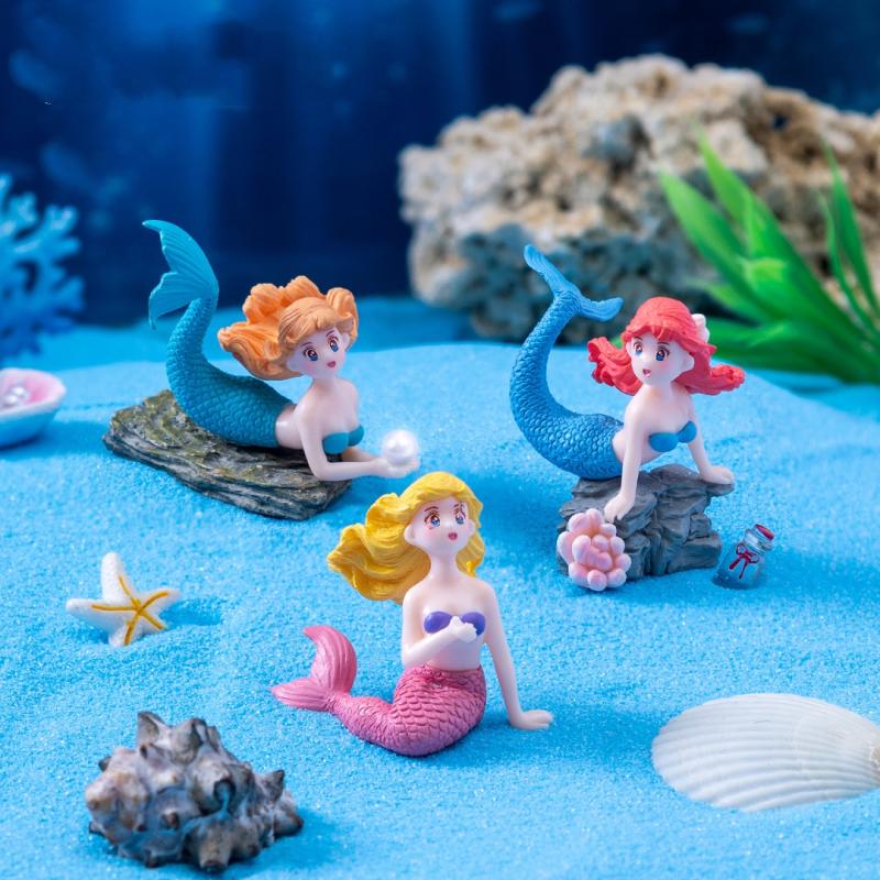 4Pcs Plastic Fish Tank Little  - đánh giá và giá Fish Toy In Aquarium