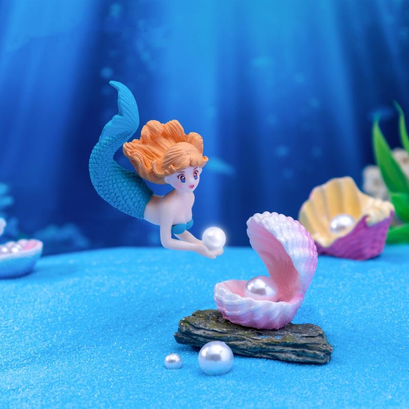 4Pcs Plastic Fish Tank Little  - đánh giá và giá Fish Toy In Aquarium