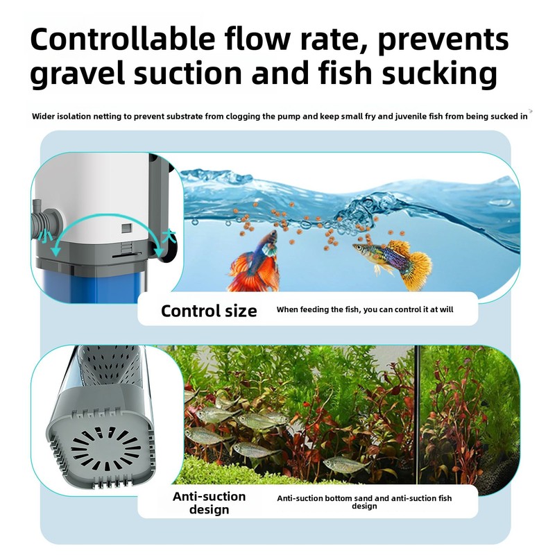 Built-in Aquarium Filter Inter - đánh giá và giá Aquarium Fish Goldfish