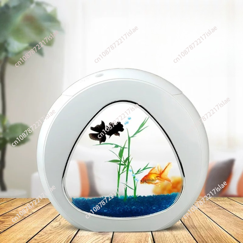 Small Desktop Acrylic Fish Tan - đánh giá và giá Aquarium Fish Goldfish