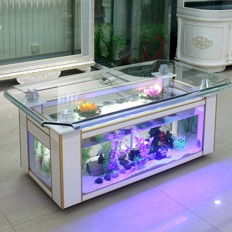 Xihao ecological coffee table  - đánh giá và giá Aquarium Fish Goldfish