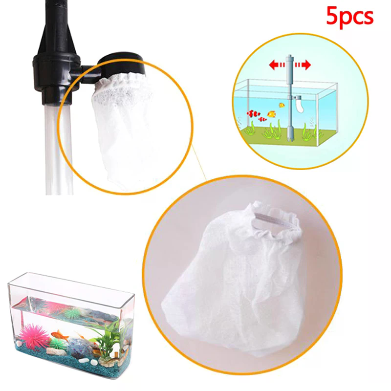 5Pcs Aquarium Mesh Filter Bag  - đánh giá và giá Fish Tank Filter Aquarium