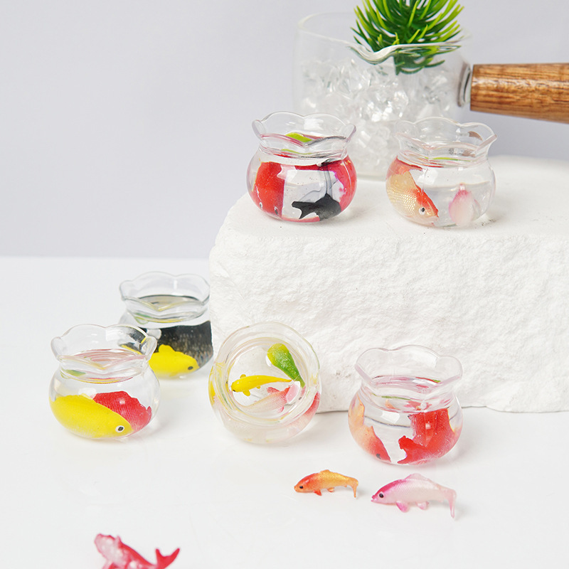 Simulated Plastic Transparent  - đánh giá và giá Fish Toy In Aquarium