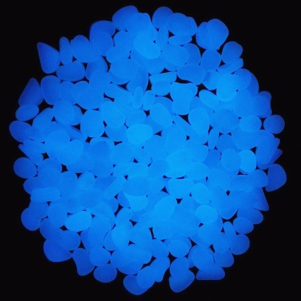 Fish Tank Rocks Glow Blue Pebb - đánh giá và giá Aquarium Fish Photography