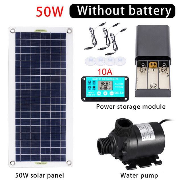 50W Solar Power Water Pump Set - đánh giá và giá Aquarium Fish Pond