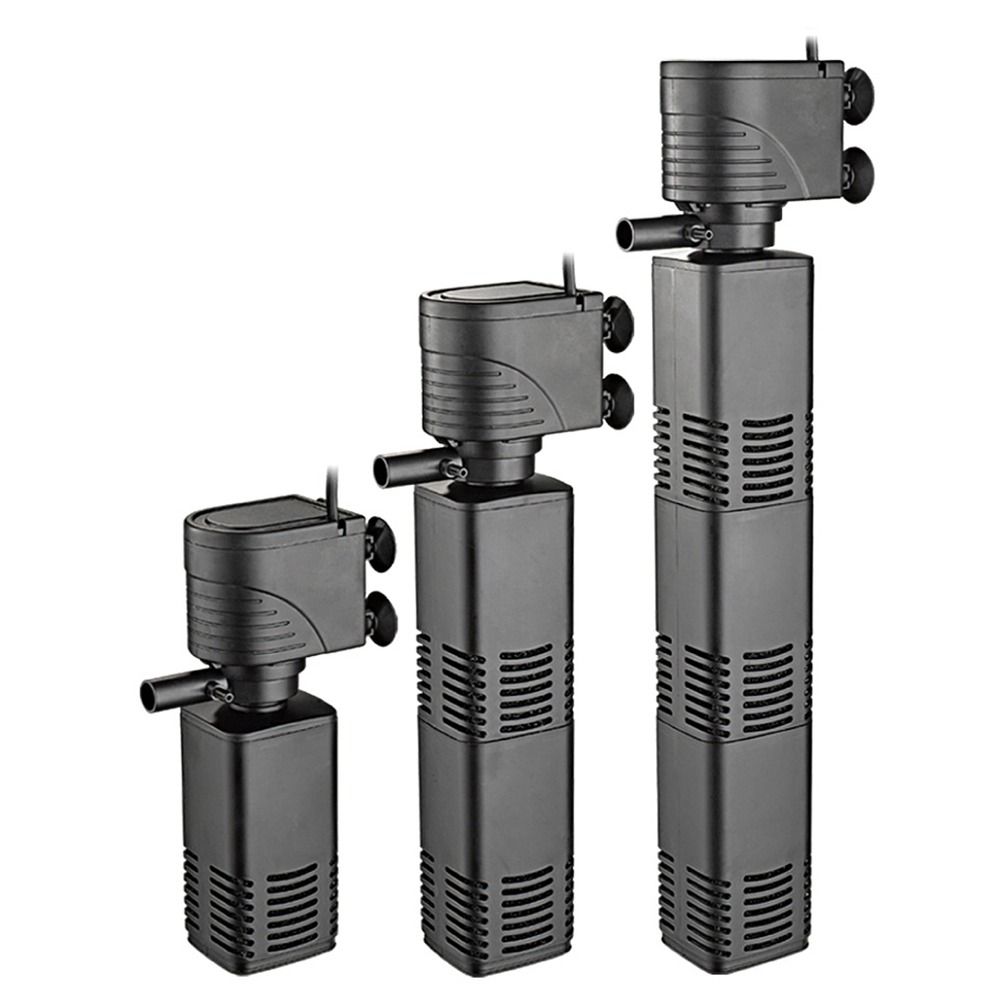 Plastic 3 in 1 Fish Tank Filte - đánh giá và giá Fish Tank Filter Aquarium