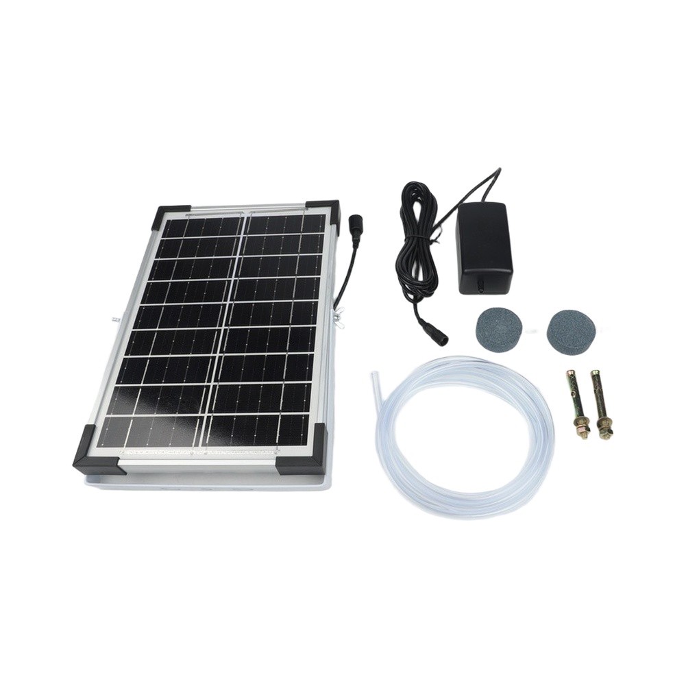 Solar Powered Pond Oxygenator  - đánh giá và giá Aquarium Fish Pond