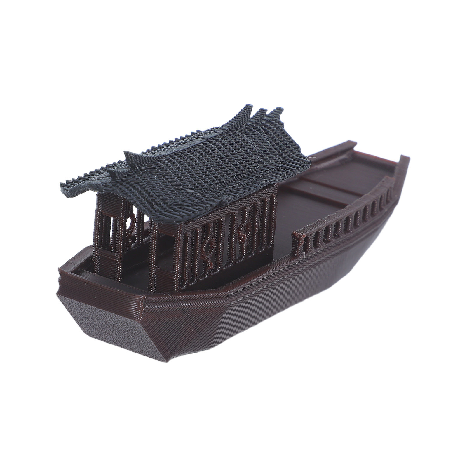 Miniature Chinese Fishing Boat - đánh giá và giá Fish Toy In Aquarium
