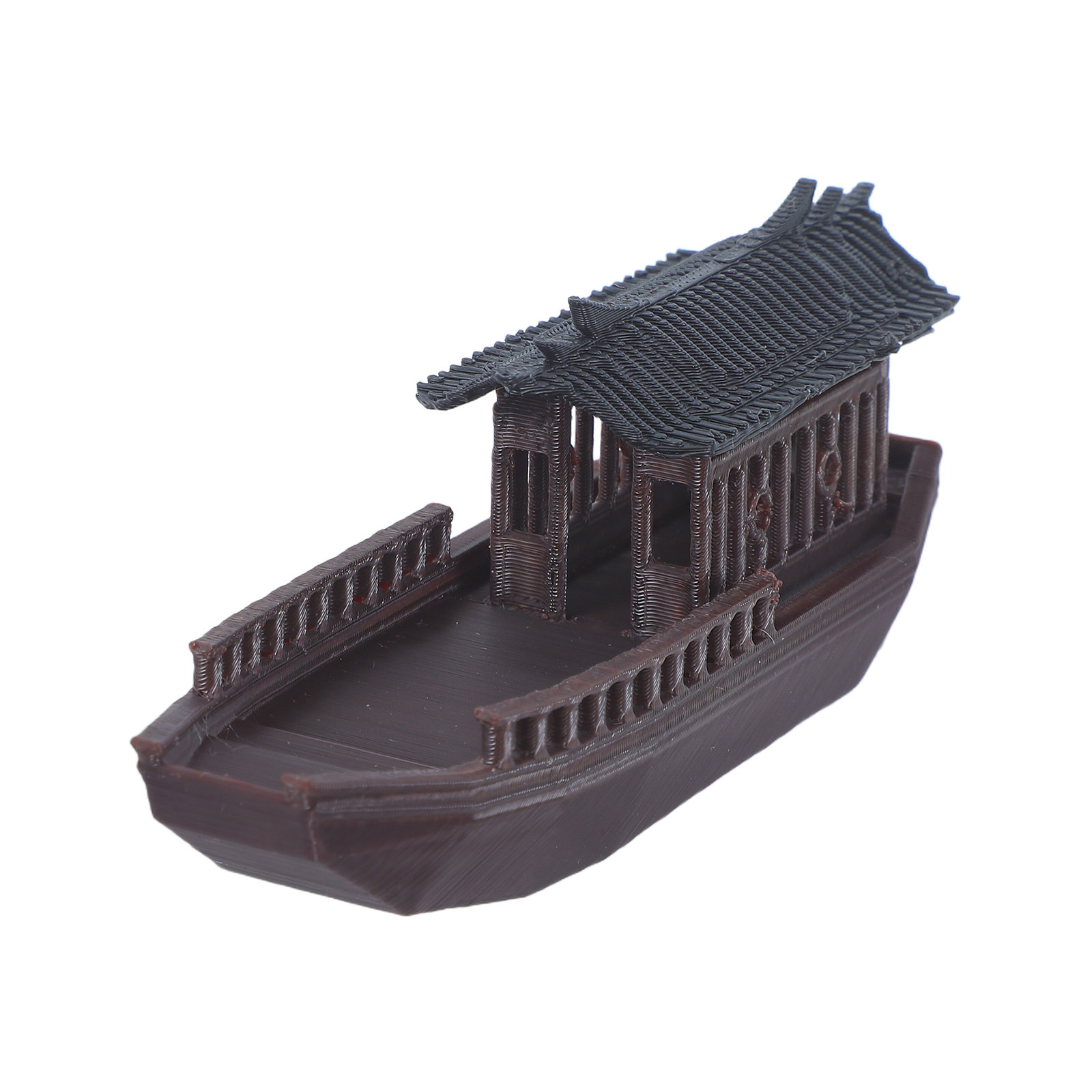 Miniature Chinese Fishing Boat - đánh giá và giá Fish Toy In Aquarium