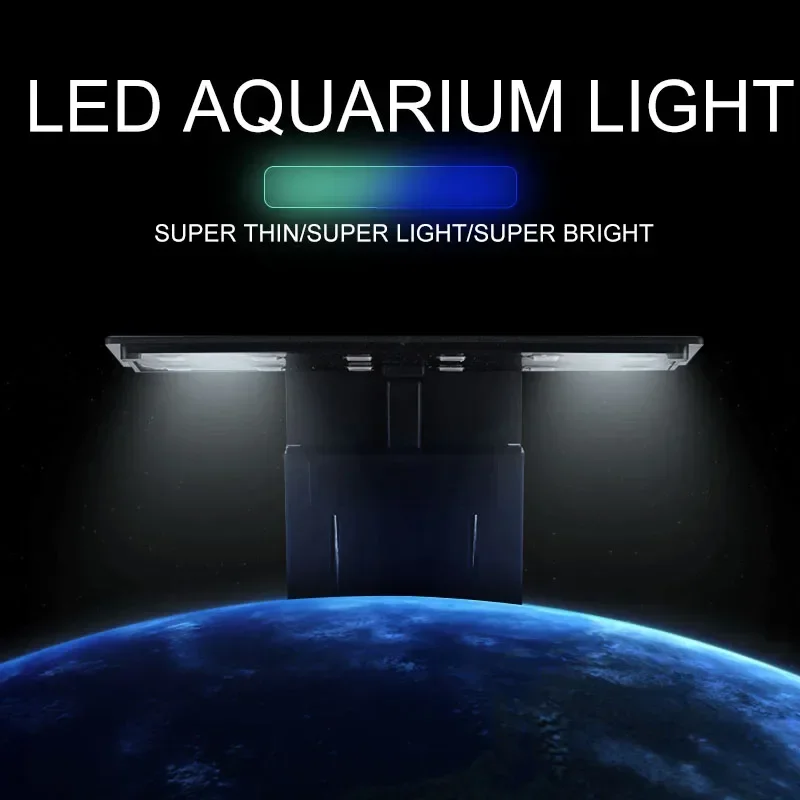 Ultra Thin LED Aquarium Light  - đánh giá và giá Fish In Aquarium Picture