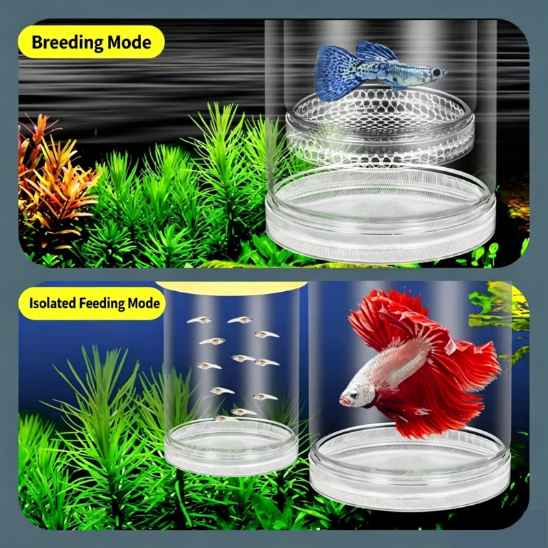 Transparent Floating Aquarium  - đánh giá và giá Fish Toy In Aquarium