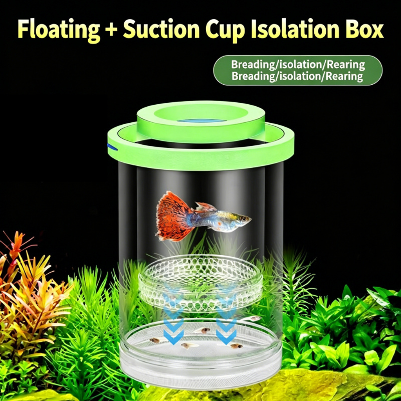 Transparent Floating Aquarium  - đánh giá và giá Fish Toy In Aquarium