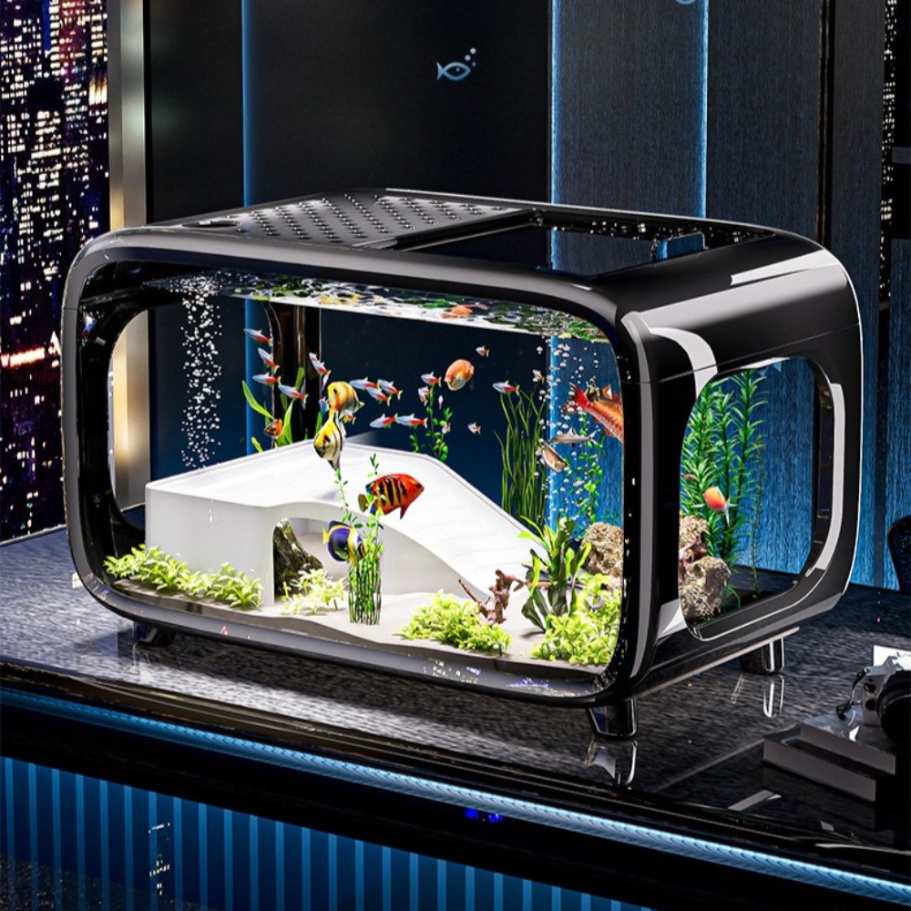 Transparent Luxury Fish Tank D - đánh giá và giá Aquarium Fish Goldfish