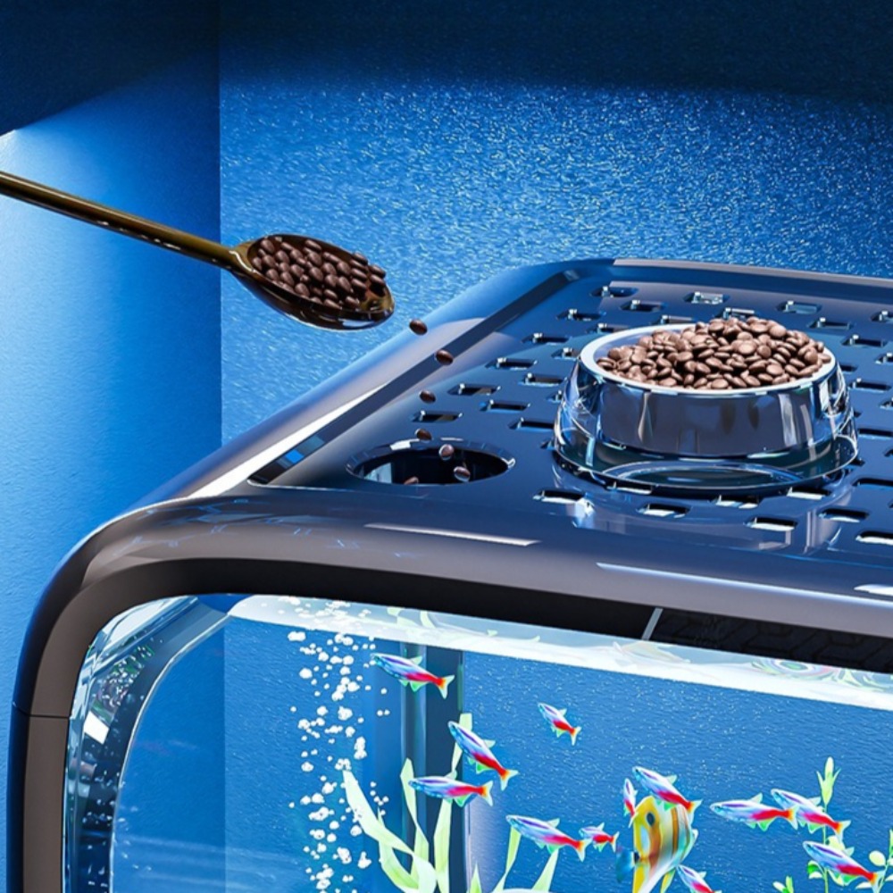 Transparent Luxury Fish Tank D - đánh giá và giá Aquarium Fish Goldfish