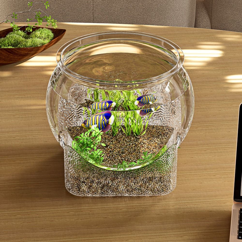 Ultra Clear Round Fish Bowl Re - đánh giá và giá Aquarium Fish Goldfish
