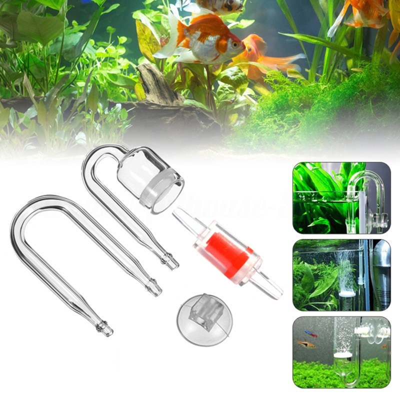 4pcs Set DIY CO2 Diffuser For  - đánh giá và giá Aquarium Fish Photography