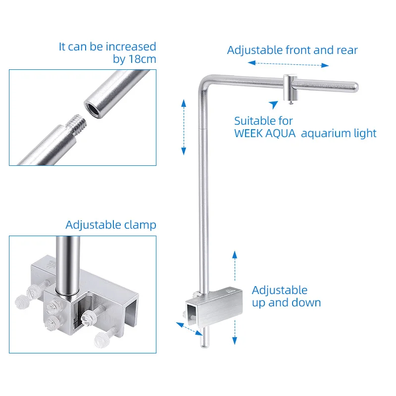 Week Aqua Light Stand Universa - đánh giá và giá Aquarium Fish Photography