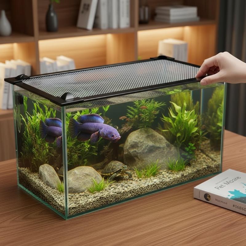 Magnetic Fish Tank Anti Jump M - đánh giá và giá Aquarium Fish Jump Guard