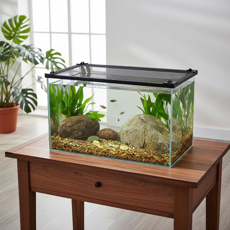 Magnetic Fish Tank Anti Jump M - đánh giá và giá Aquarium Fish Jump Guard